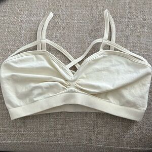 LF cream bralette